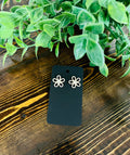 Women’s Pearl Flower Stud Earrings