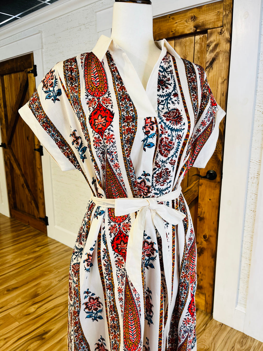 Women’s Umgee Vertical Print Dress