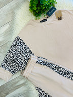 Women’s Evermmee Ribbed Cheetah Set- True to Size Oversized Look