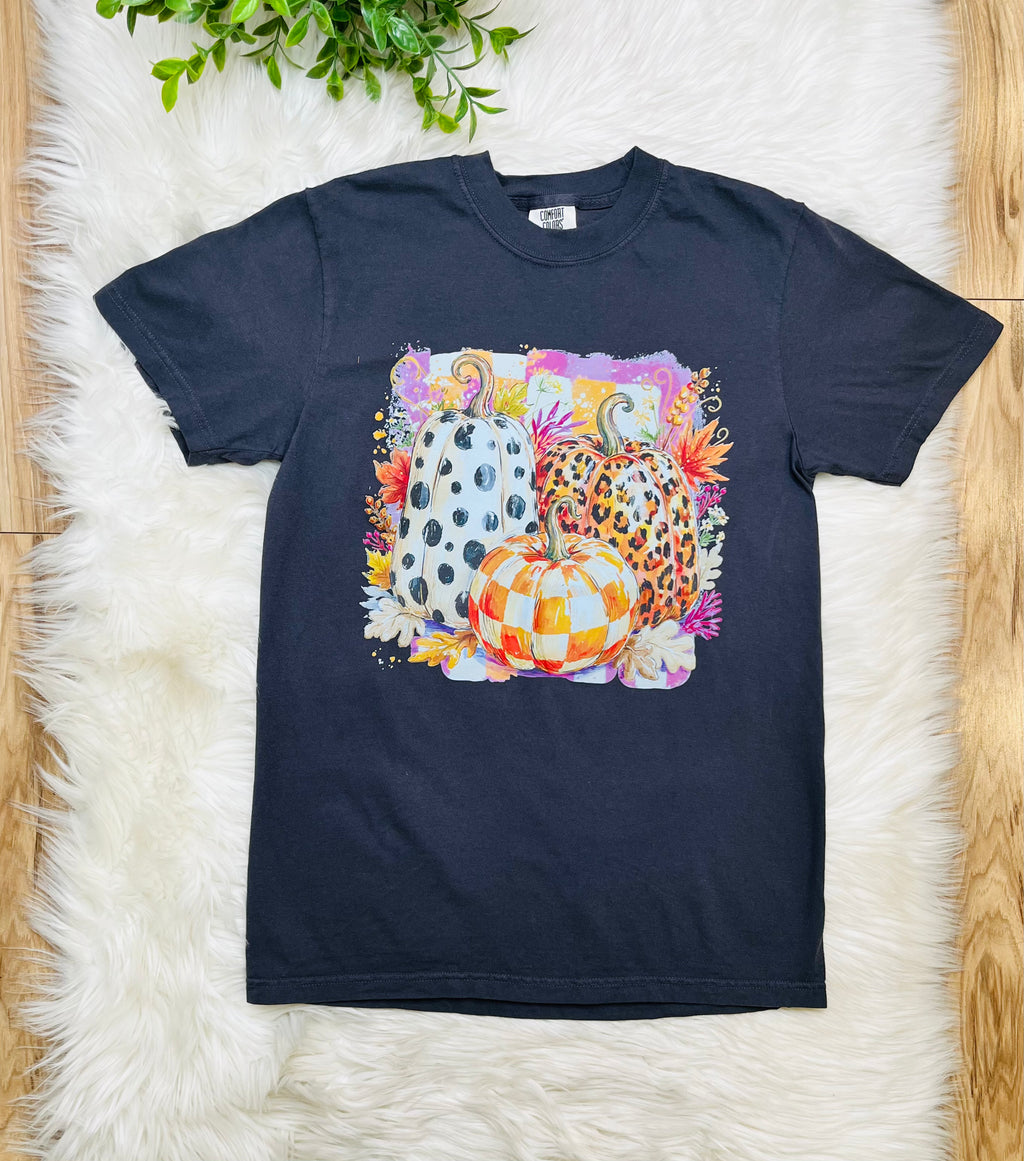 Women’s Comfort Color Pumpkin Tee