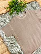 Women’s Zenana Cocoa Sweater Top-True to Size