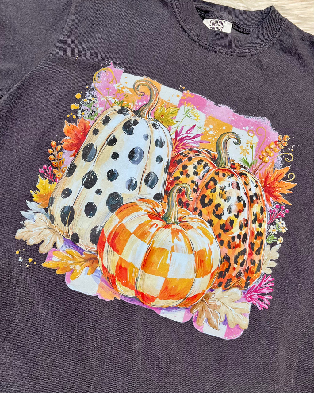 Women’s Comfort Color Pumpkin Tee