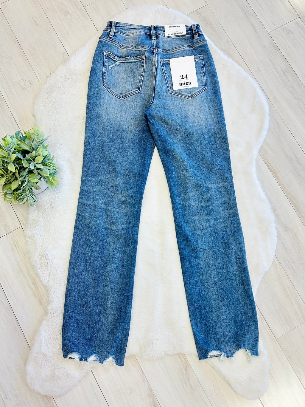 Women’s Mica High Rise Relaxed Straight Jeans #3027