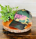 Women’s Mommin’ Camo Mesh Hat
