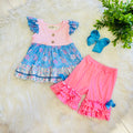 Girl’s Garden Blooms Ruffle Set