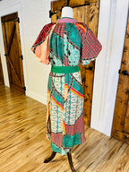 Women’s Umgee Patchwork Midi Dress