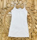 Women’s Active Basic White Tank