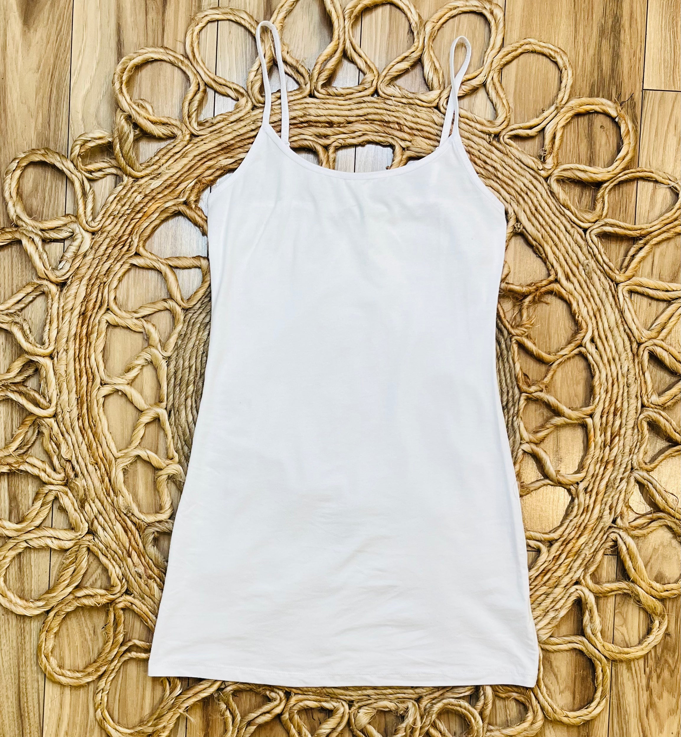 Women’s Active Basic White Tank