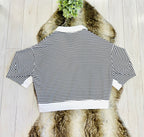 Women’s Zenana White & Black Long Sleeve Set