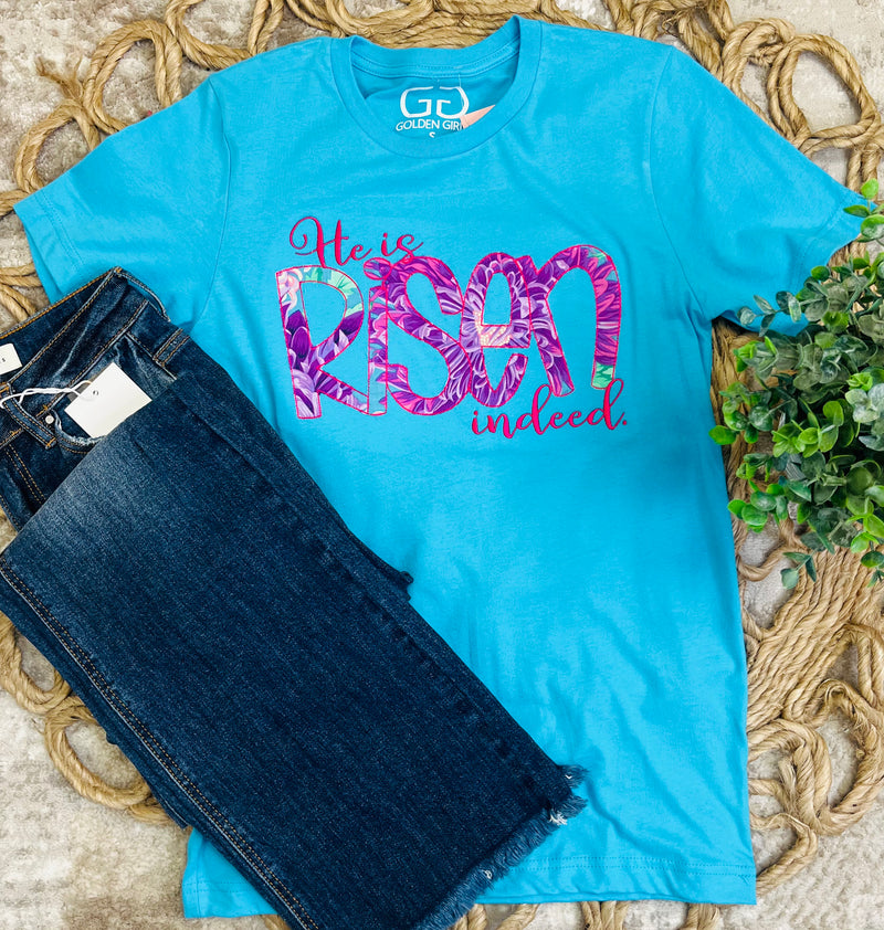 Golden girls “he is risen indeed” tee - Mini Mee Boutique