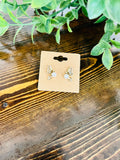 Women’s Gold Butterfly Pearl Earrings