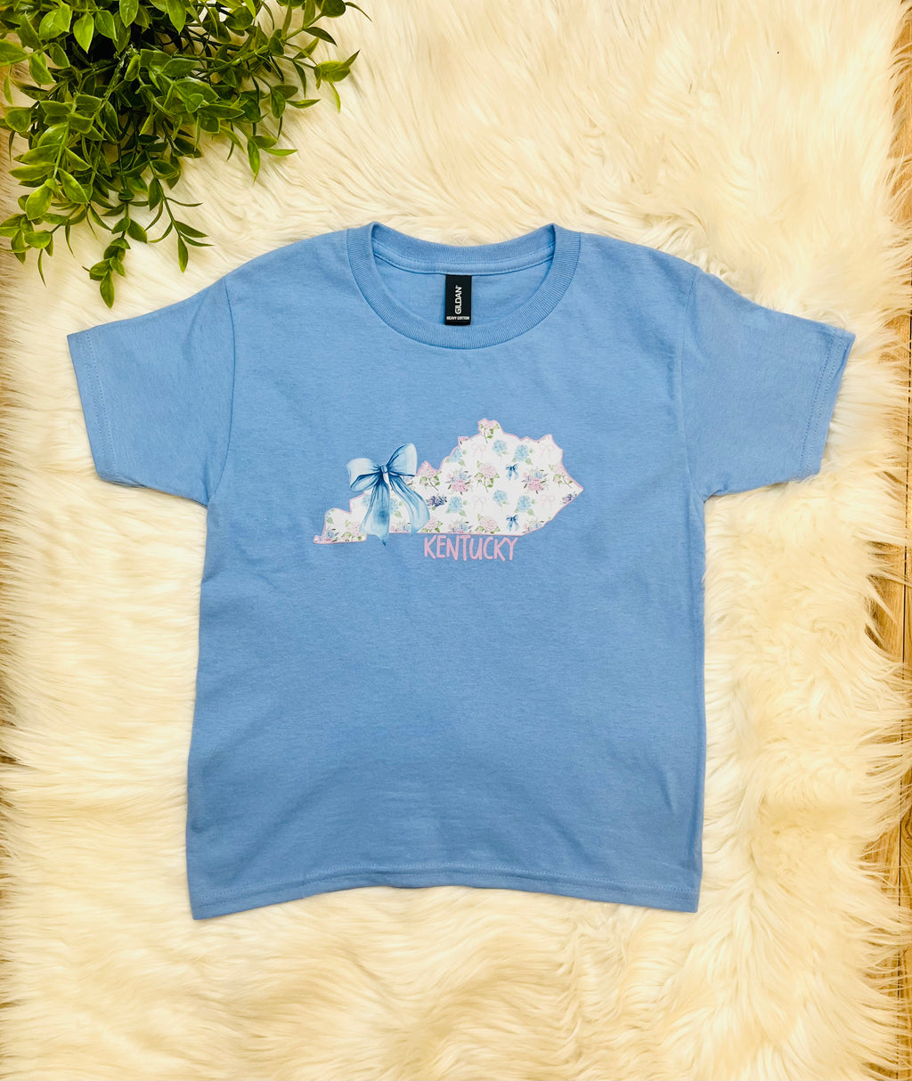 Girl’s Kentucky Kentucky Hydrangea Tee