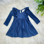 Girl’s Navy Dress