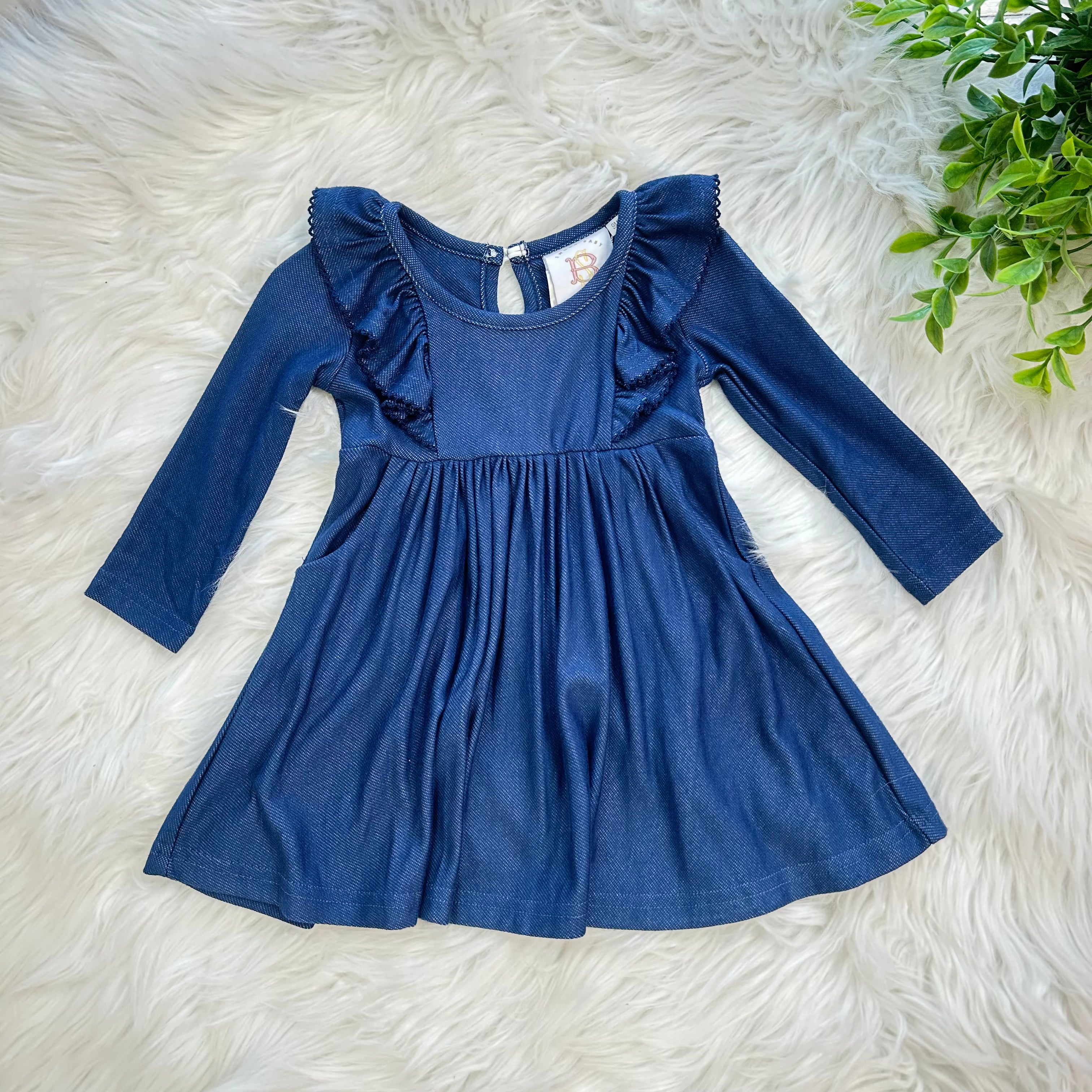 Girl’s Navy Dress