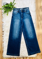 Women’s Risen Waist Detail High Rise Jeans 1628