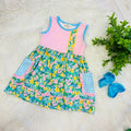 Girl’s Little Blossoms Floral Dress with Pockets