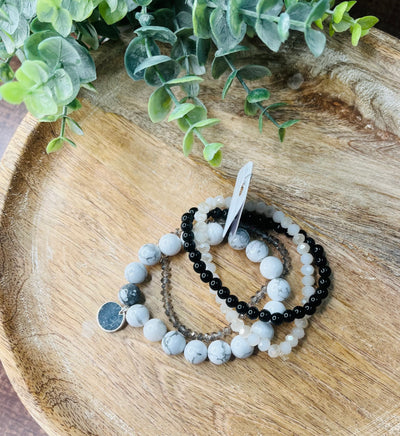 Gem Bracelet Set Jewelry