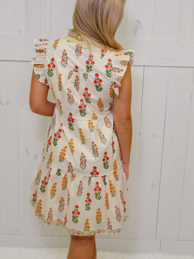 GiGIO Fall Floral Dress