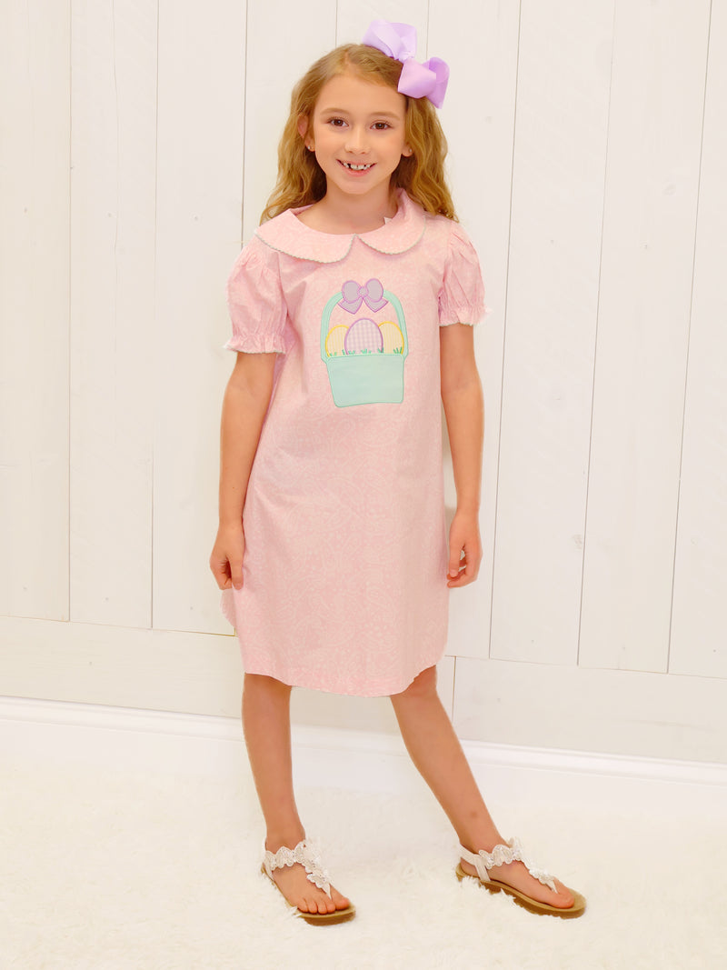 Girl’s Easter Basket Dress Girls