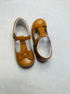 Girl’s L’amour Bow Buckle Shoes- Gold