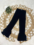 Girl’s Black Ruffle Pants