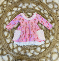 Girls Candy Cane Dress Christmas
