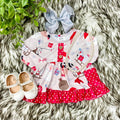 Girls Christmas Bubble Dress