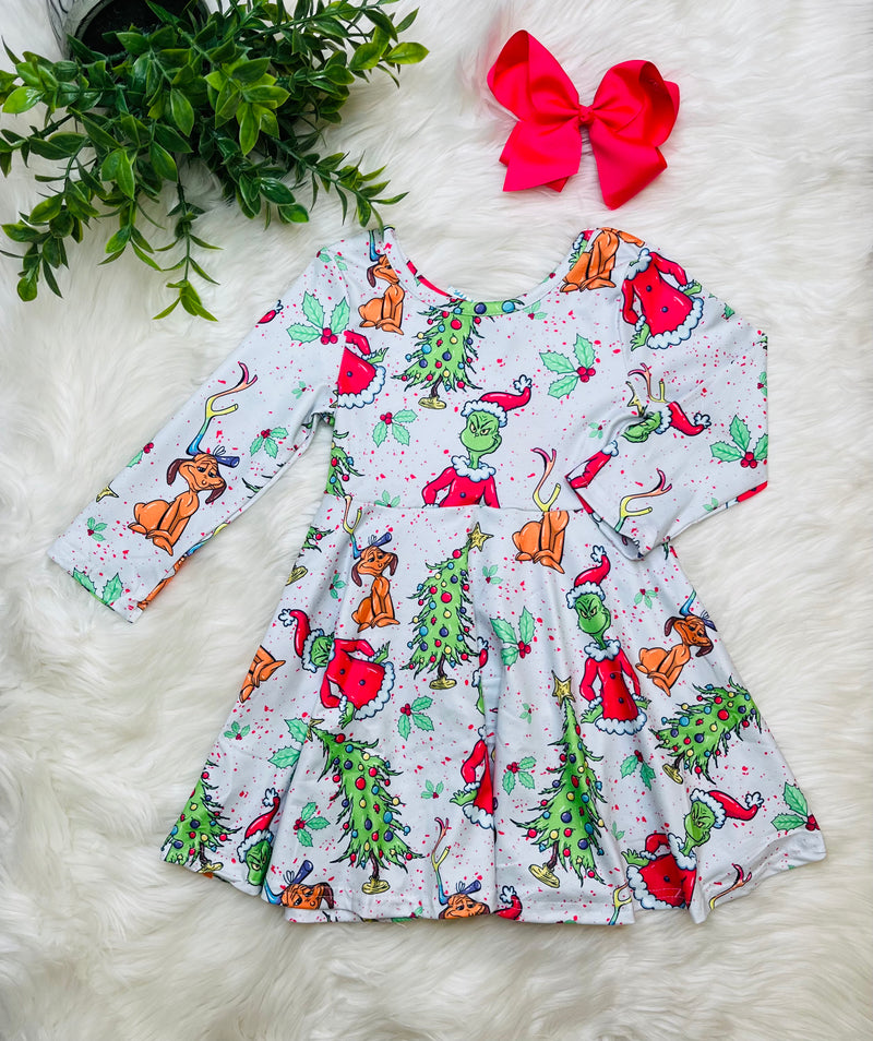 Girls Christmas Character Dress