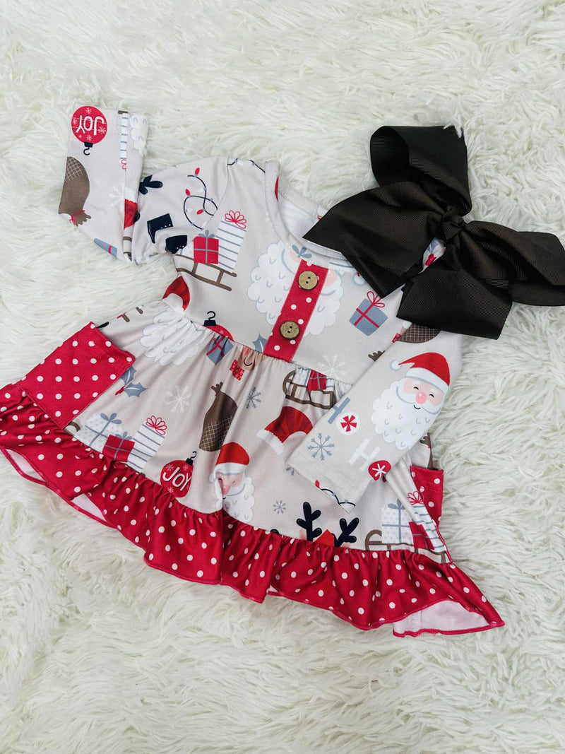 Girls Christmas Dress