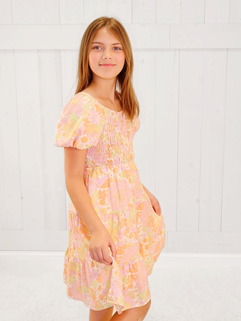 Girls Hayden Floral Dress