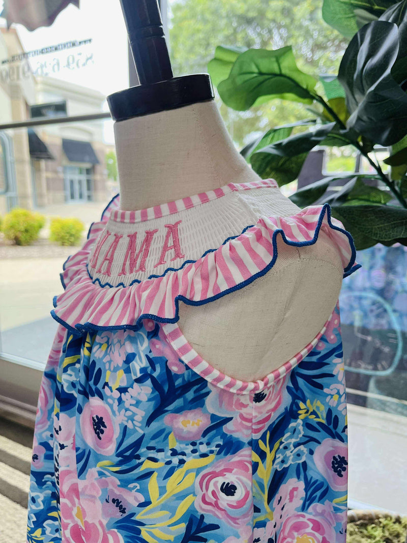 Girls I love mama dress