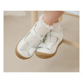 Girls L’amour White Bow Sandals Shoes