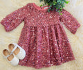Girls Pink Sequin Dress