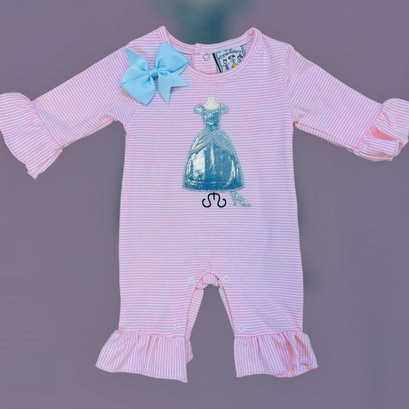 Girls Princess Romper