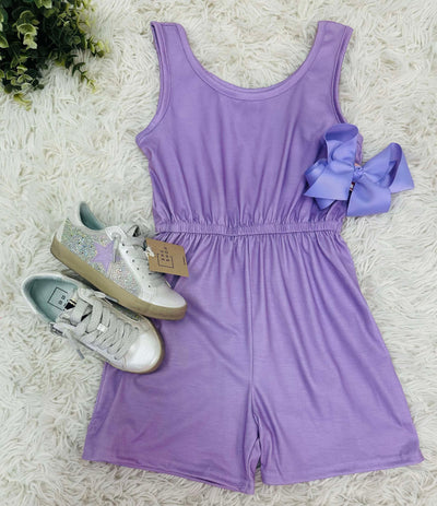 Girls Soft Romper