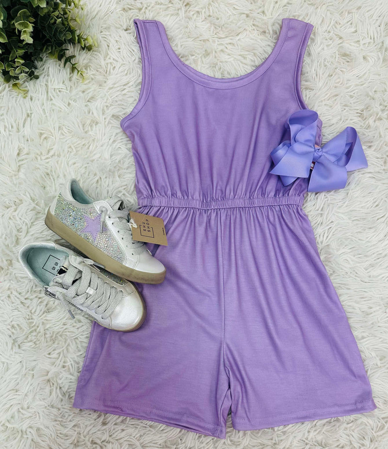 Girls Soft Romper