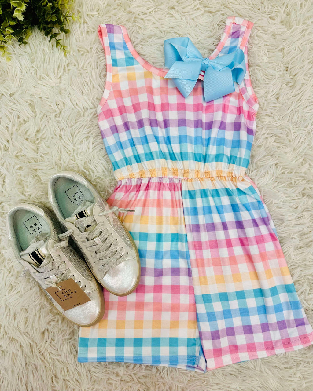 Girls Soft Romper