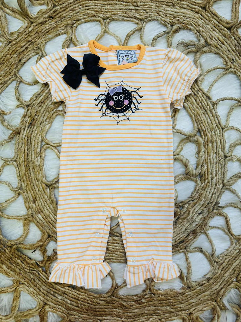 Girls Spider Romper