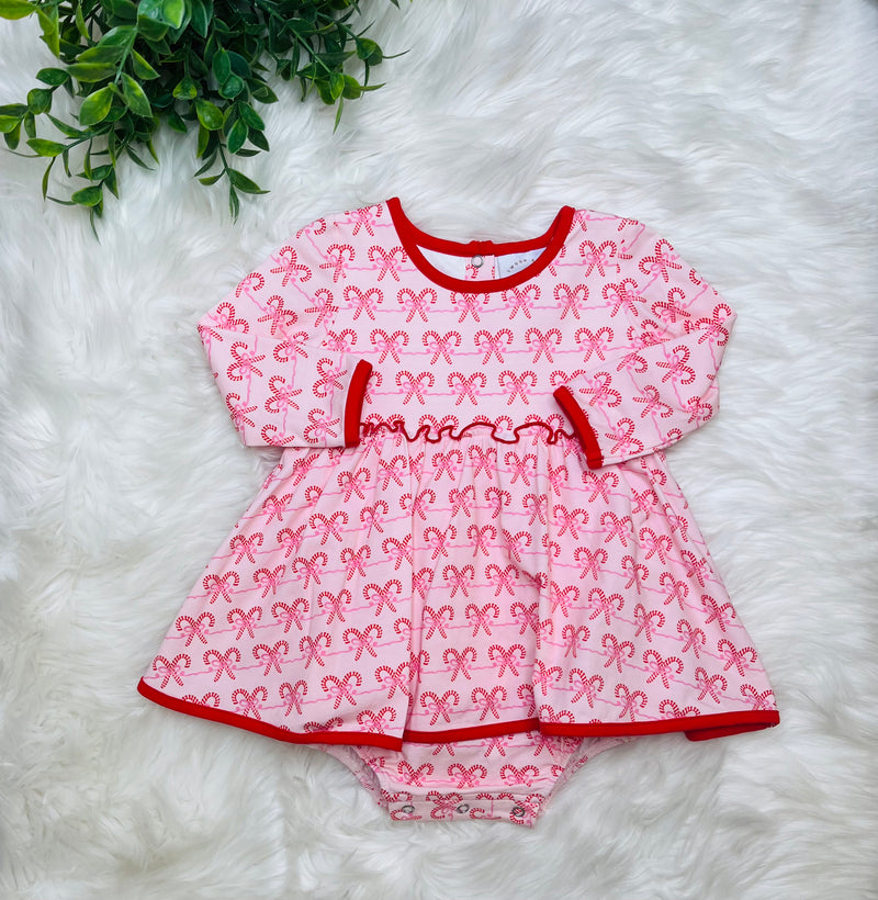 Girls Swoon Baby Candy Cane Bubble