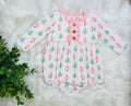 Girls Swoon baby Christmas Tree Bubble Romper