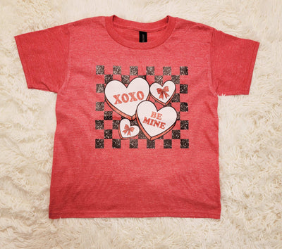 Girl's XOXO Cutie Valentine Graphic Tee - Mini Mee Boutique