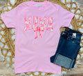 Golden Girl’s Pink Bow Mama Tee women’s