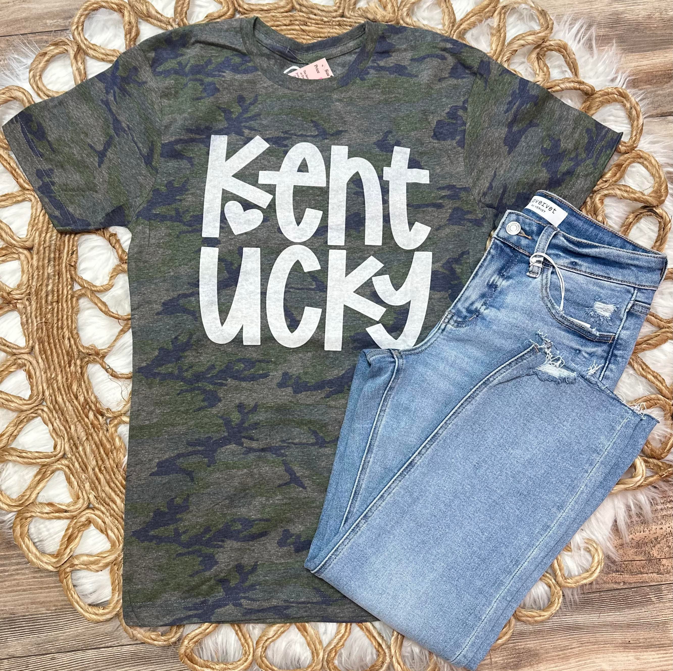 Golden Girls Camo “Kentucky” Tee