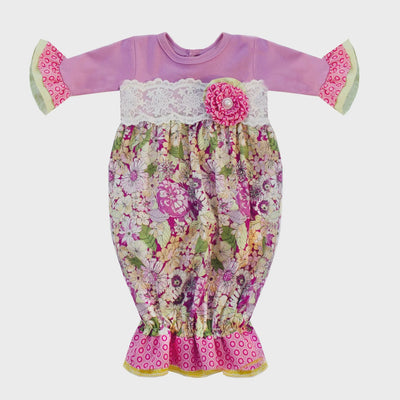 Haute Baby Mayflower Gown and Blanket Set