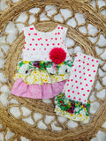 Haute Baby Summer Sizzle Girls Outfit Set
