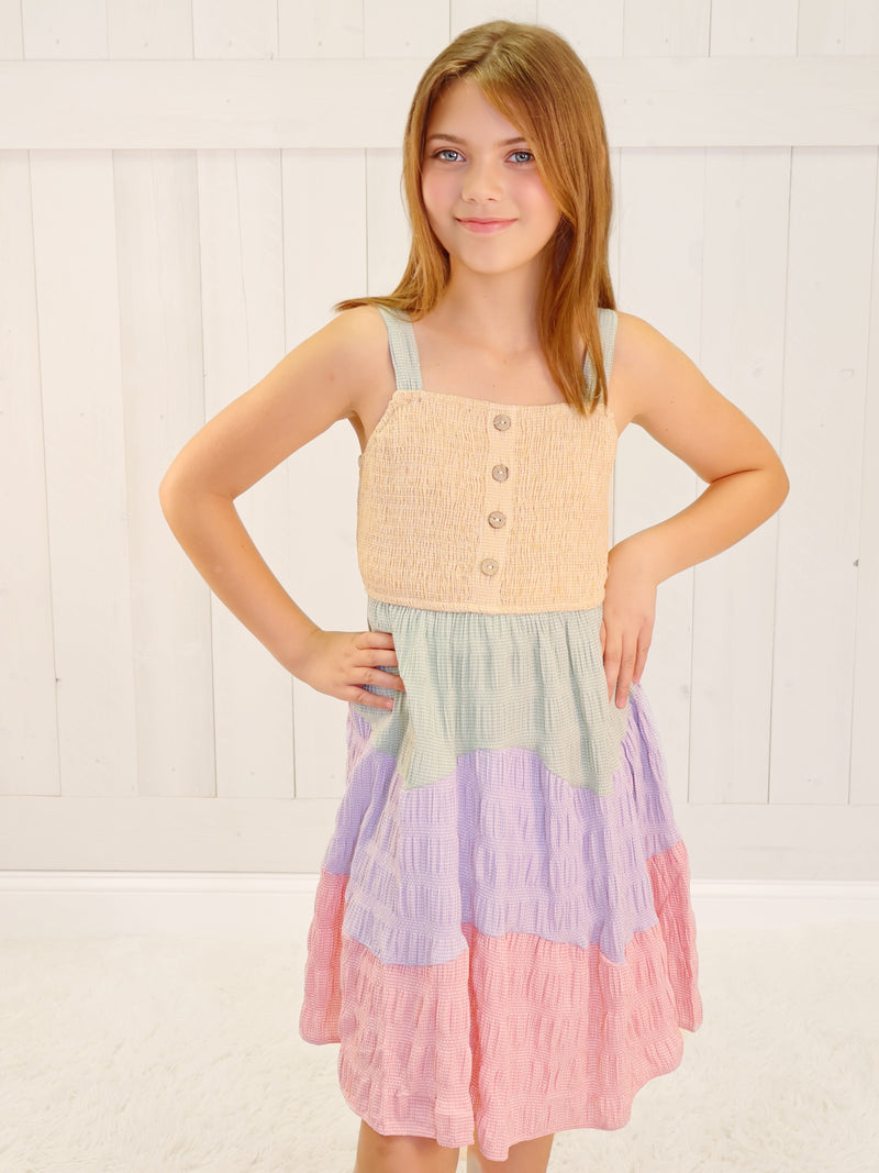 Hayden Girls ColorBlock Dress