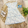Hayden Girls Floral Ribbon Trim Dress