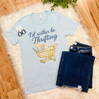 I’d Rather Be Thrifting Graphic Tee womens