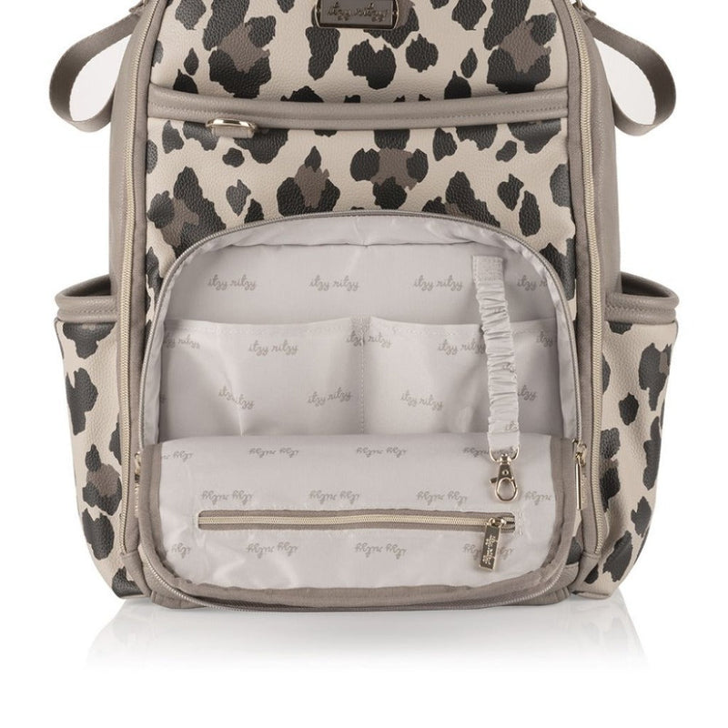 Boss Plus™ Large Diaper Bag Backpack Leopard - Mini Mee Boutique