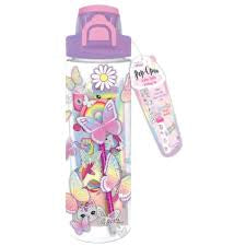 Pop-Open Water Bottle Writing Fun Butterflies - Mini Mee Boutique